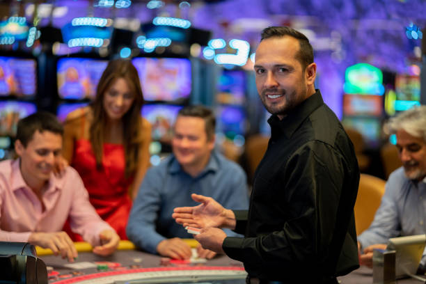 SA Gaming live dealer studio with multiple camera angles